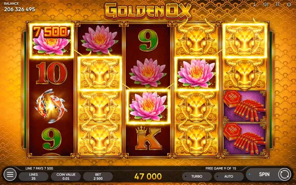 OLE777 - Buat kamu yang suka permainan dengan tema Tiongkok klasik dan sentuhan kemewahan emas, Golden Ox wajib banget kamu coba.