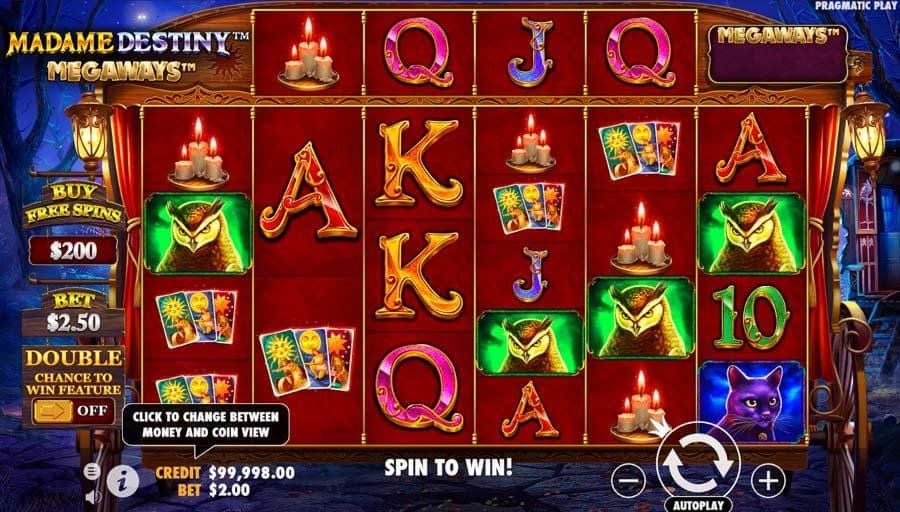 Ramalan Keberuntungan Putaran Madame Destiny Megaways